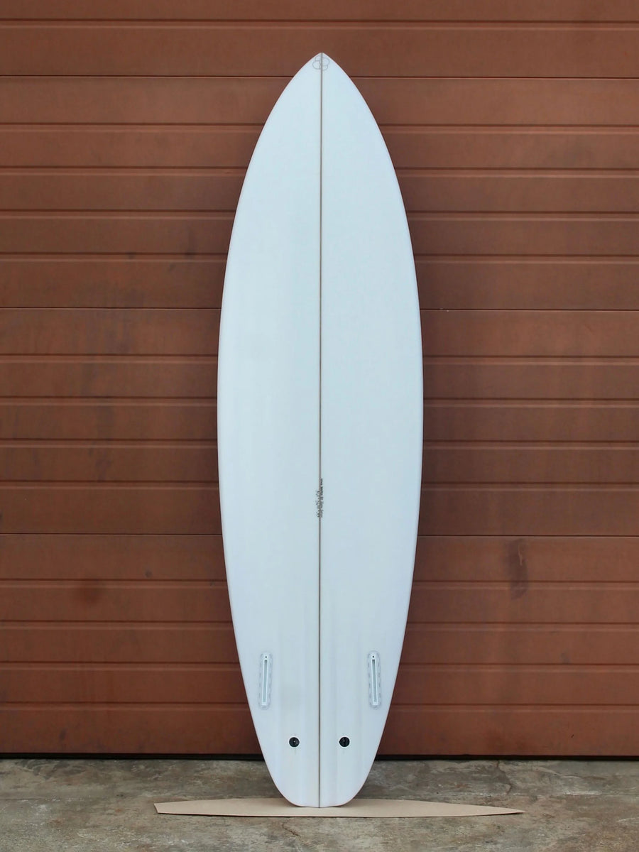Simon Shapes | Squash Tail Twin + Double Trailer 6'6'' Surfboard - Surf Bored