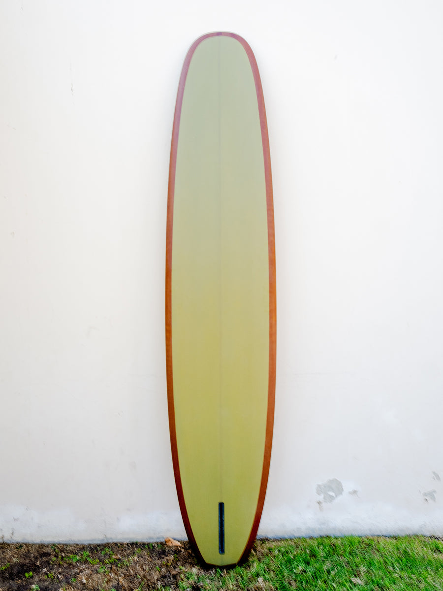 Tyler Warren | 9’5” Diamond Red Brick Longboard - Surf Bored