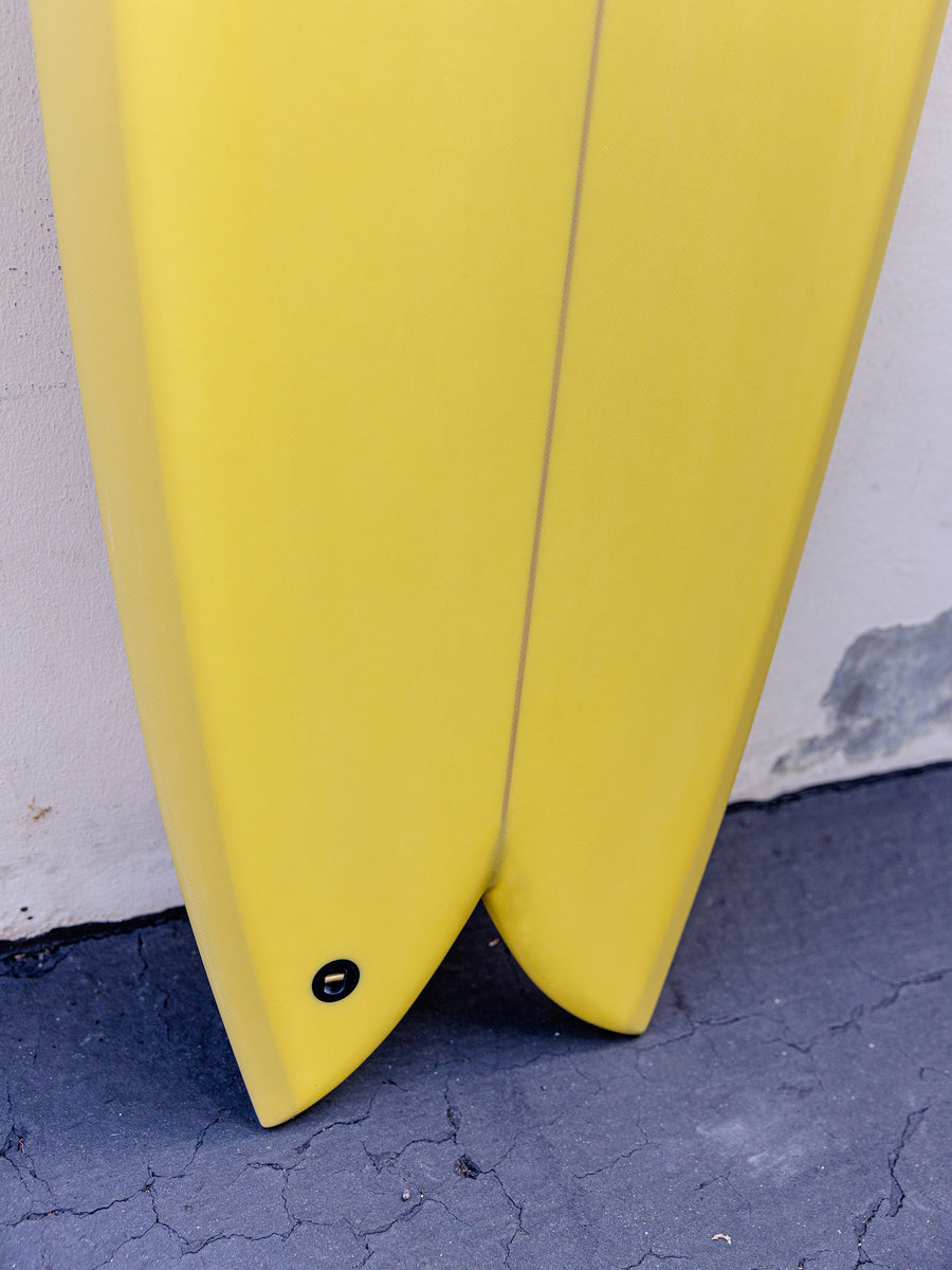 Tyler Warren | Big Fish 7’0” Golden Yellow Surfboard - Surf Bored