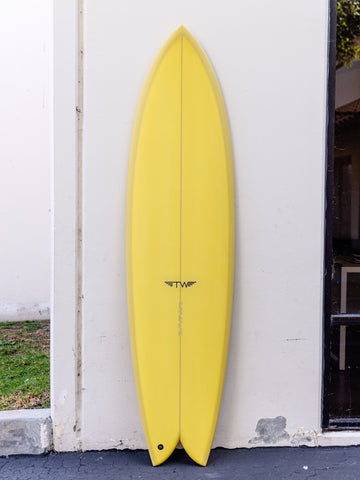 Tyler Warren | Big Fish 7’0” Golden Yellow Surfboard - Surf Bored