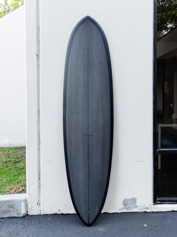 Tyler Warren | Girlfriend 7’0” Charcoal Black Surfboard - Surf Bored