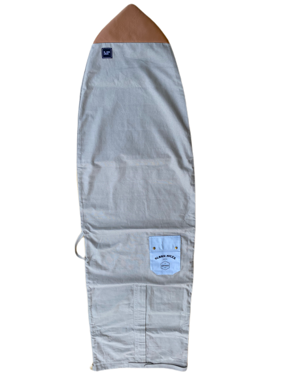 Blank Miles x SurfBored | Surfboard Cover 8'0 Olive Front