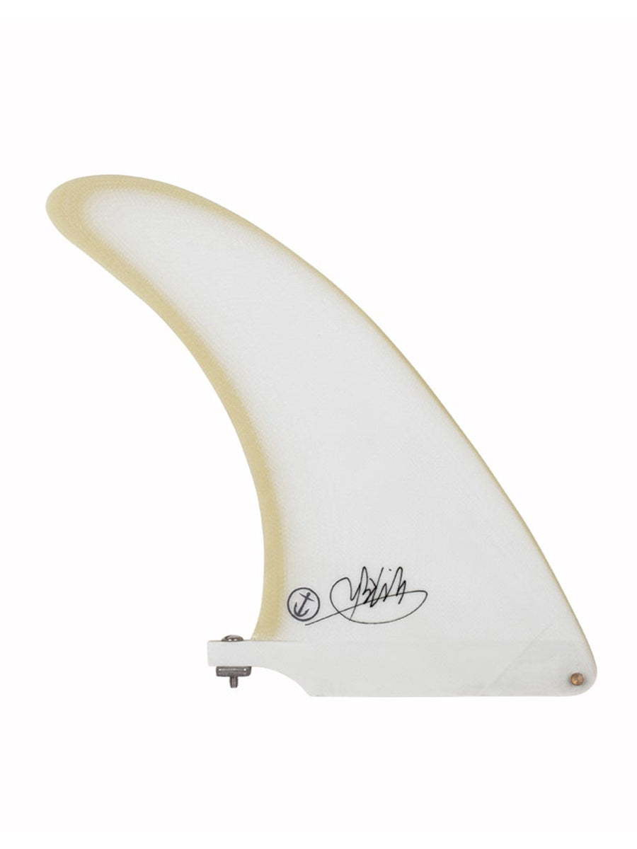 Captain Fin Co. Fins Captain Fin Co. | 6.5" Mikey February Bonzer Fin White  - SurfBored