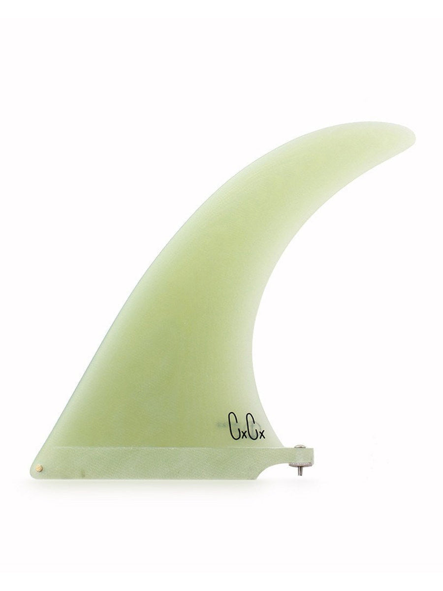 Captain Fin Co. Fins Captain Fin Co. | 8.5" Chris Christenson Tracker Single Fin Clear  - SurfBored