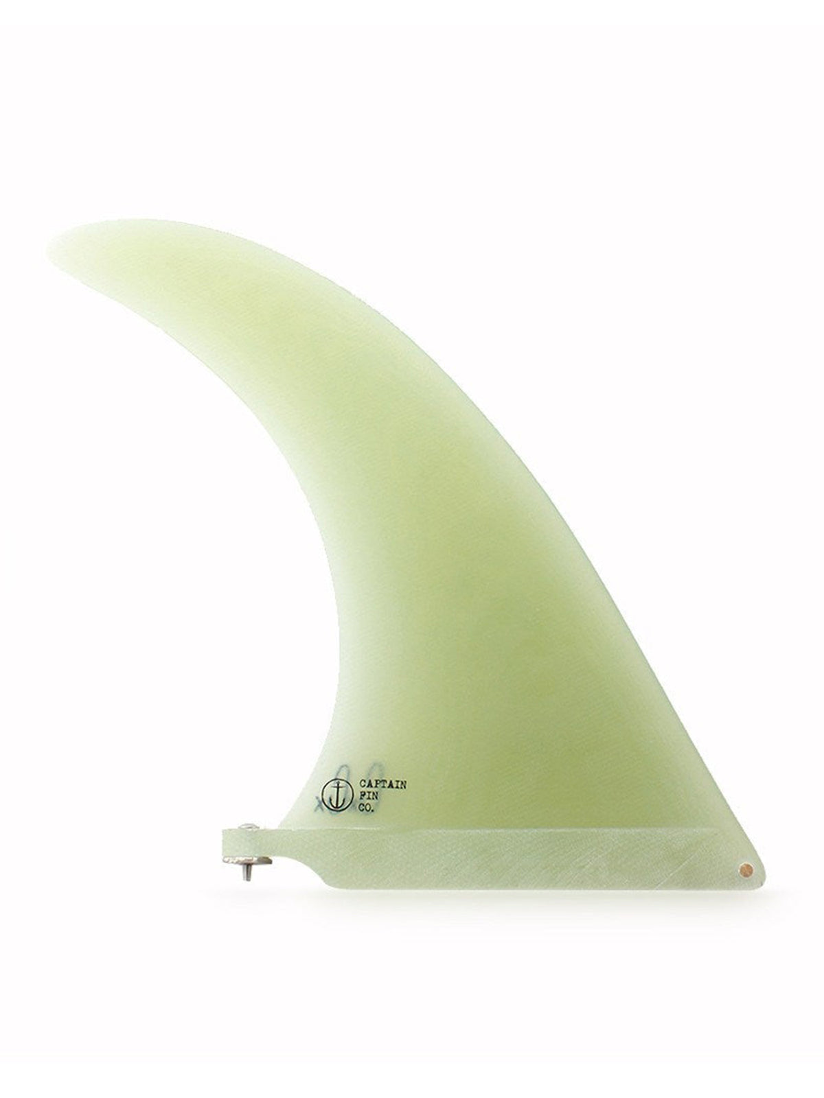 Captain Fin Co. Fins Captain Fin Co. | 8.5" Chris Christenson Tracker Single Fin Clear  - SurfBored