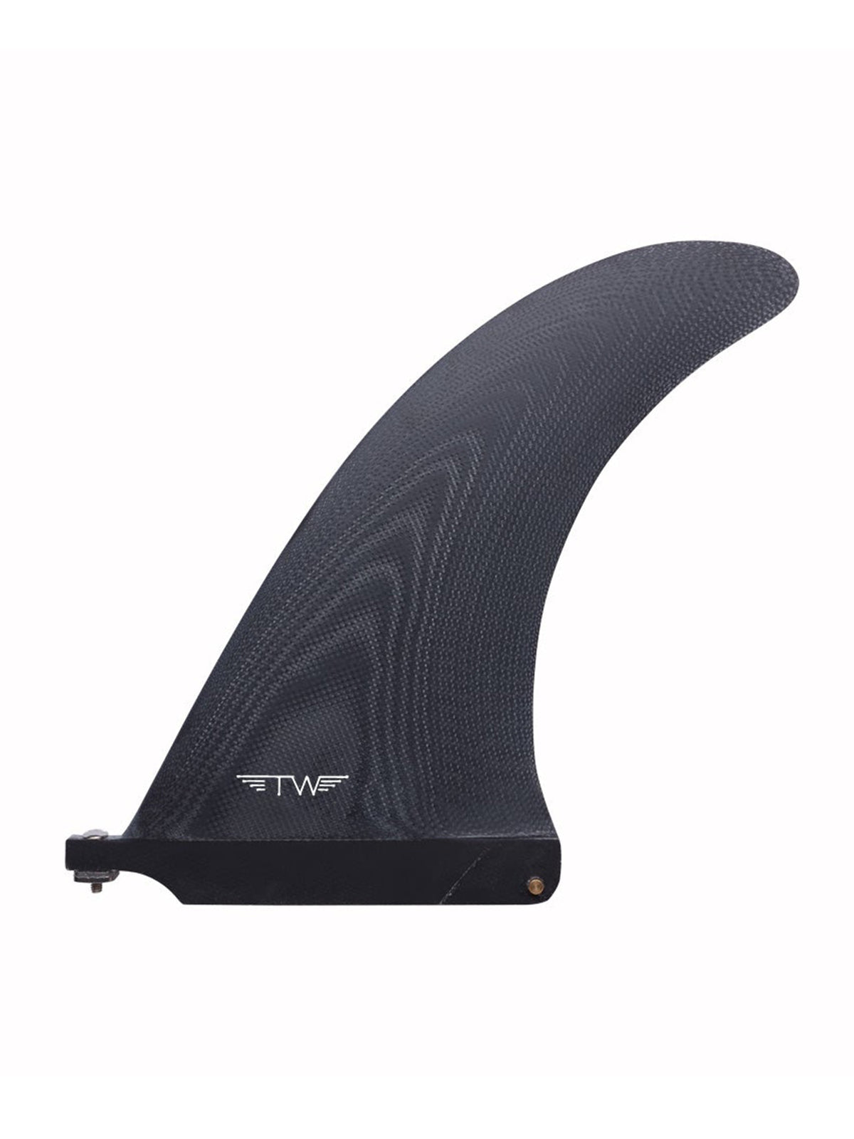 Captain Fin Co. Fins Captain Fin Co. | 8" Tyler Warren Raked Single Fin Smoke  - SurfBored