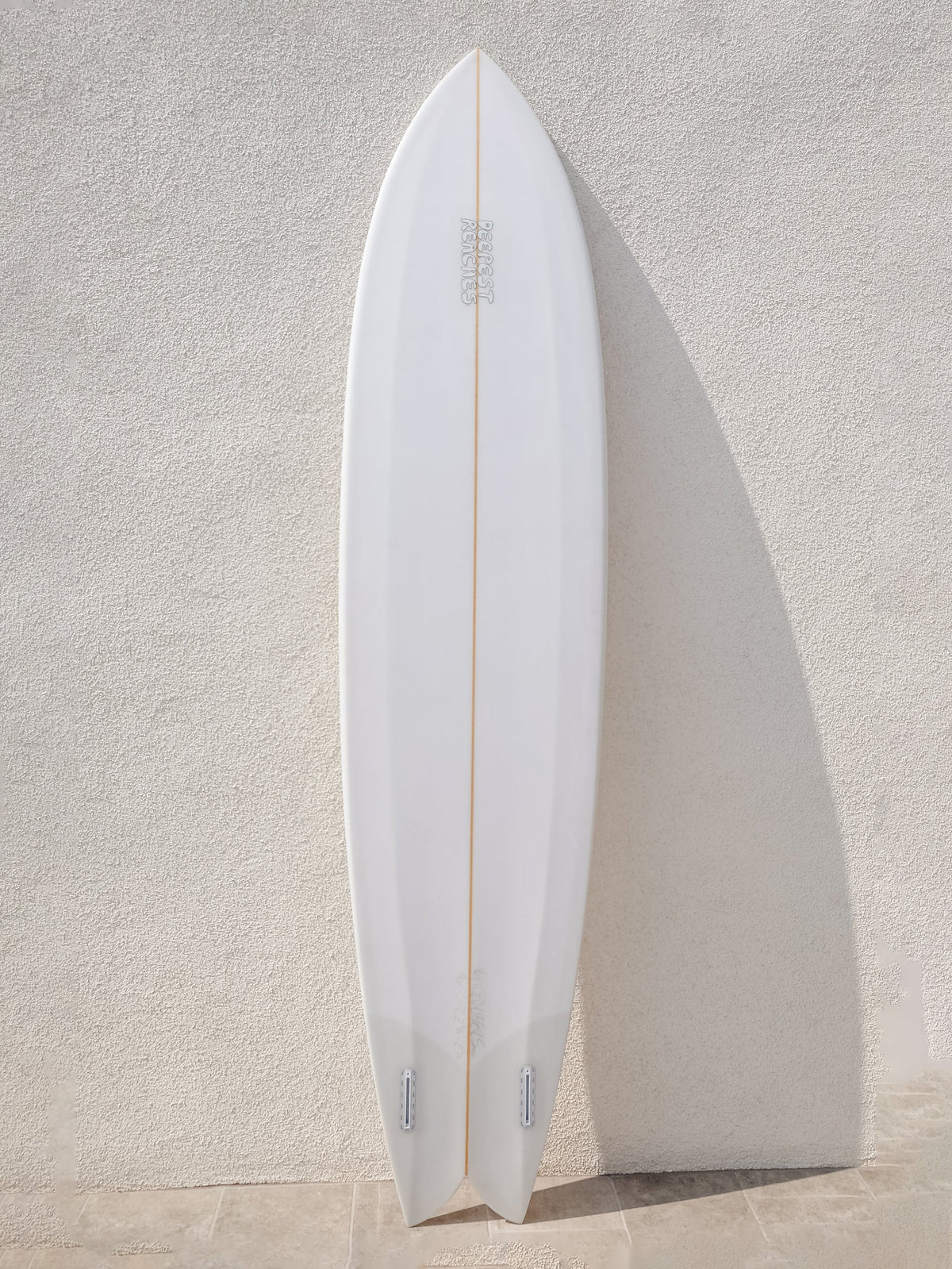 Deepest Reaches Surfboards Deepest Reaches | 8’8” Mega Fish Clear Surfboard  - SurfBored