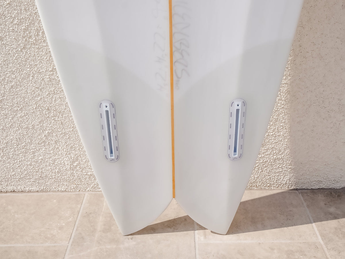 Deepest Reaches Surfboards Deepest Reaches | 8’8” Mega Fish Clear Surfboard  - SurfBored