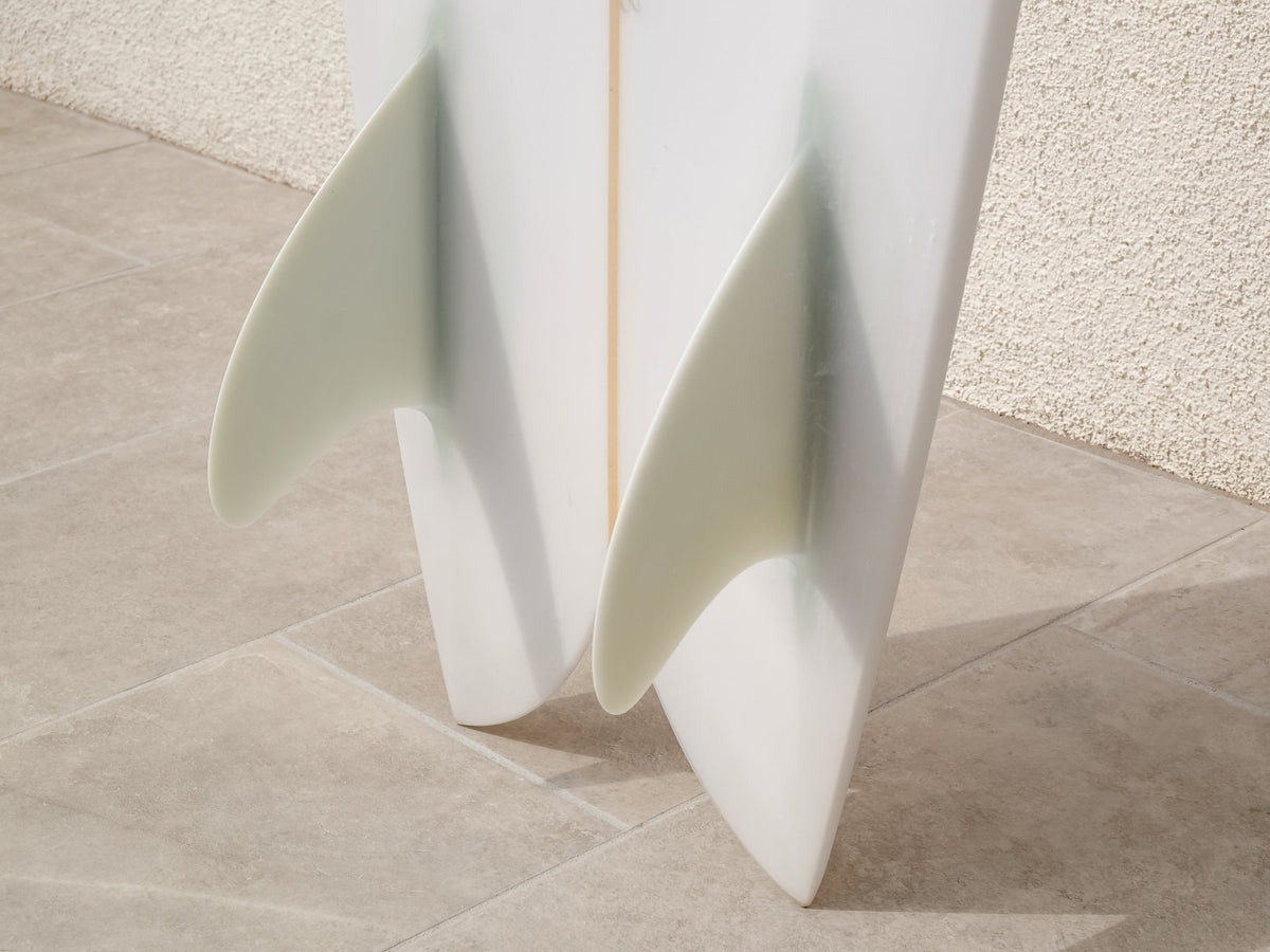 Deepest Reaches Surfboards Deepest Reaches | 9’11” Mega Fish Clear Surfboard  - SurfBored