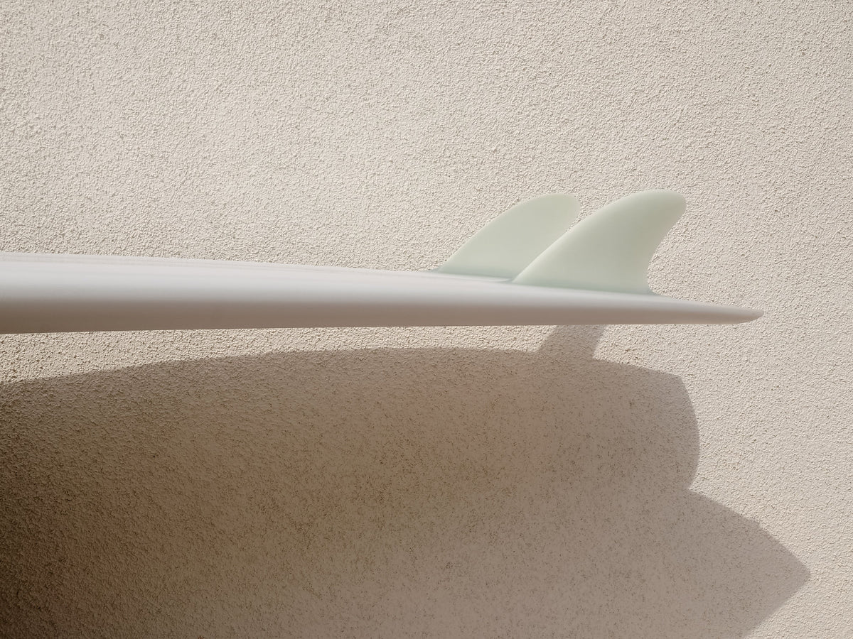 Deepest Reaches Surfboards Deepest Reaches | 9’11” Mega Fish Clear Surfboard  - SurfBored