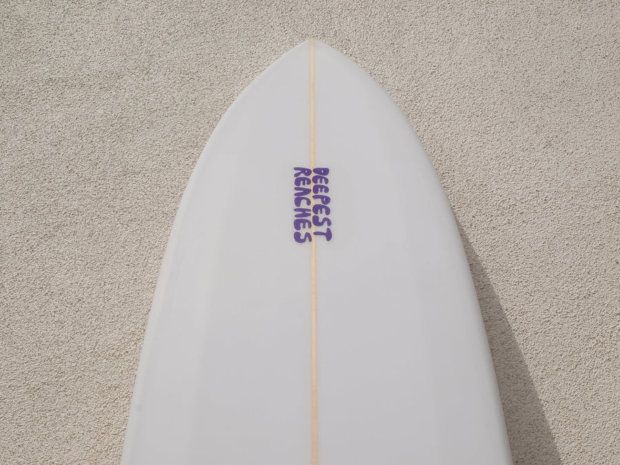 Deepest Reaches Surfboards Deepest Reaches | 9’11” Mega Fish Clear Surfboard  - SurfBored
