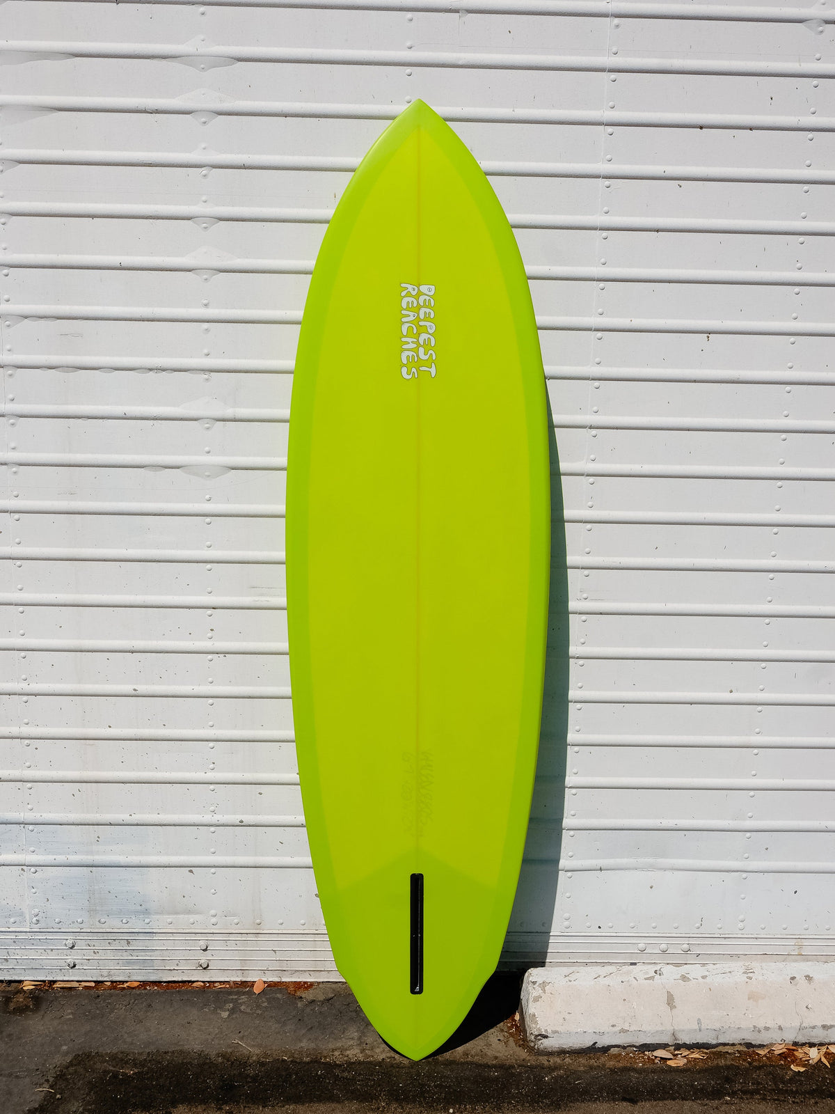 Deepest Reaches Surfboards Deepest Reaches | Kozmk Kruzr 6’7" Lime Surfboard  - SurfBored