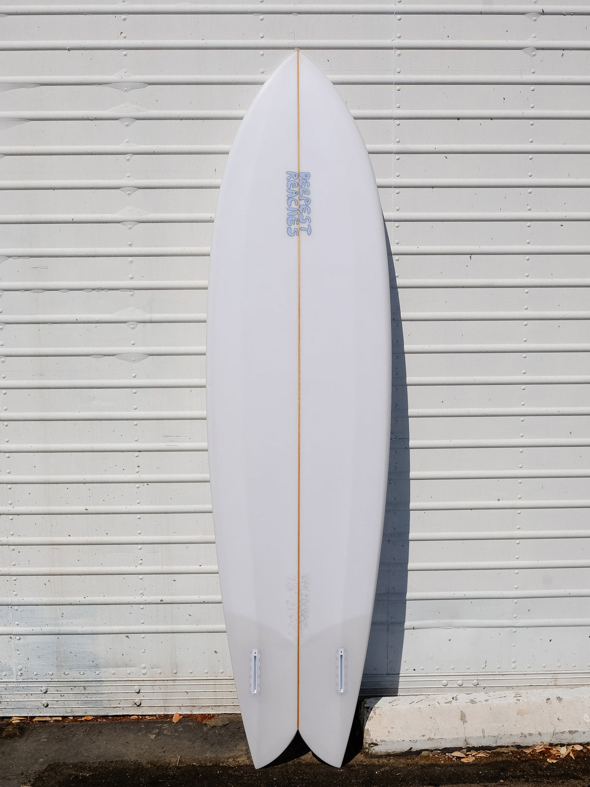 Deepest Reaches Surfboards Deepest Reaches | Mega Fish 7’0” Clear Surfboard  - SurfBored