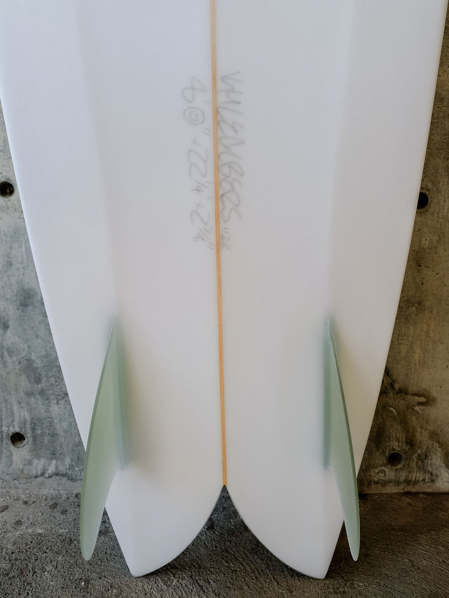 Deepest Reaches Surfboards Deepest Reaches | Mega Fish 8’0” Clear  - SurfBored