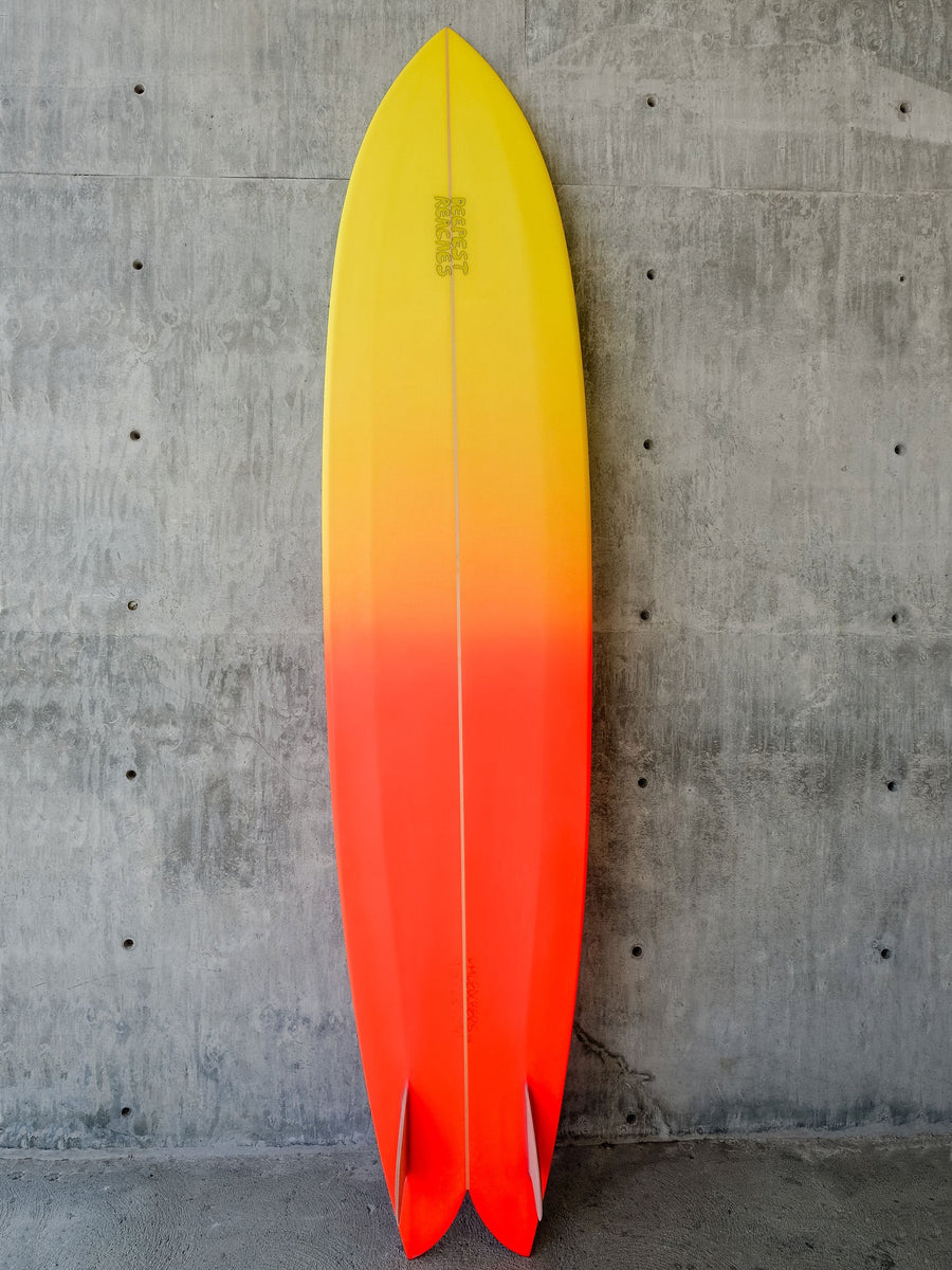 Deepest Reaches Surfboards Deepest Reaches | Mega Fish 9’0” Sunrise  - SurfBored