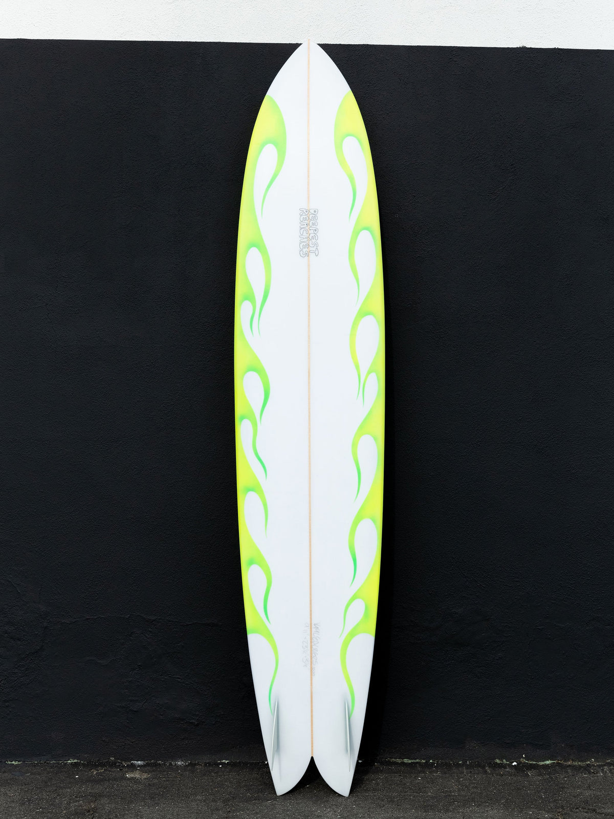 Deepest Reaches Surfboards Deepest Reaches | Mega Fish 9'11" Flames  - SurfBored