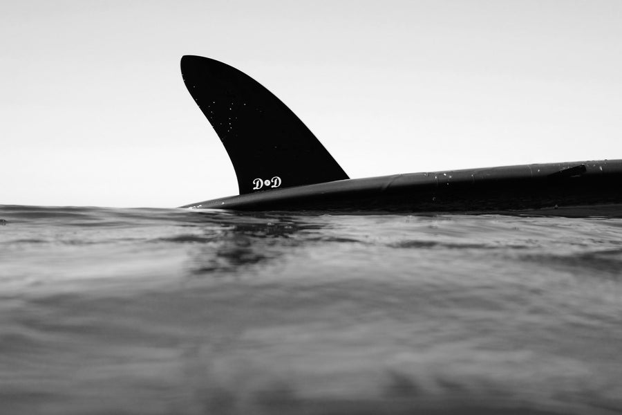 Deflow Fins Deflow | 8.75″ D’ND Single Fin Black  - SurfBored