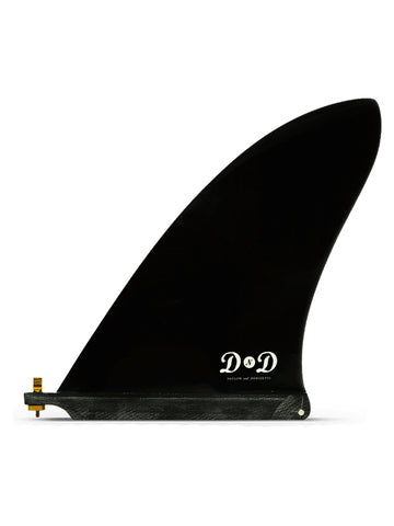 Deflow Fins Deflow | 8.75″ D’ND Single Fin Black  - SurfBored