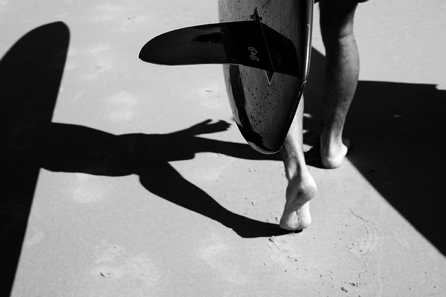 Deflow Fins Deflow | 8.75″ D’ND Single Fin Black  - SurfBored