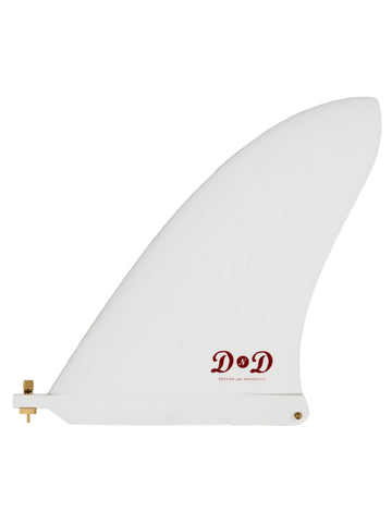 Deflow Fins Deflow | 8.75″ D’ND Single Fin White  - SurfBored