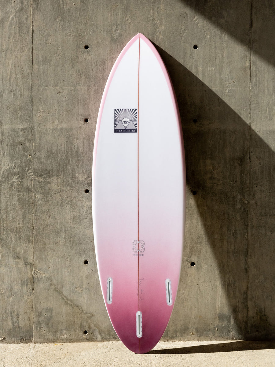 Eye Symmetry Surfboards Eye Symmetry | BCN Thruster 5'10" Clear Plum  - SurfBored