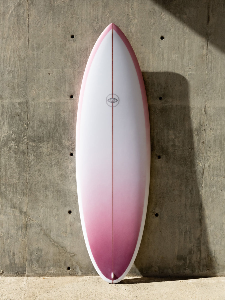 Eye Symmetry Surfboards Eye Symmetry | BCN Thruster 5'10" Clear Plum  - SurfBored
