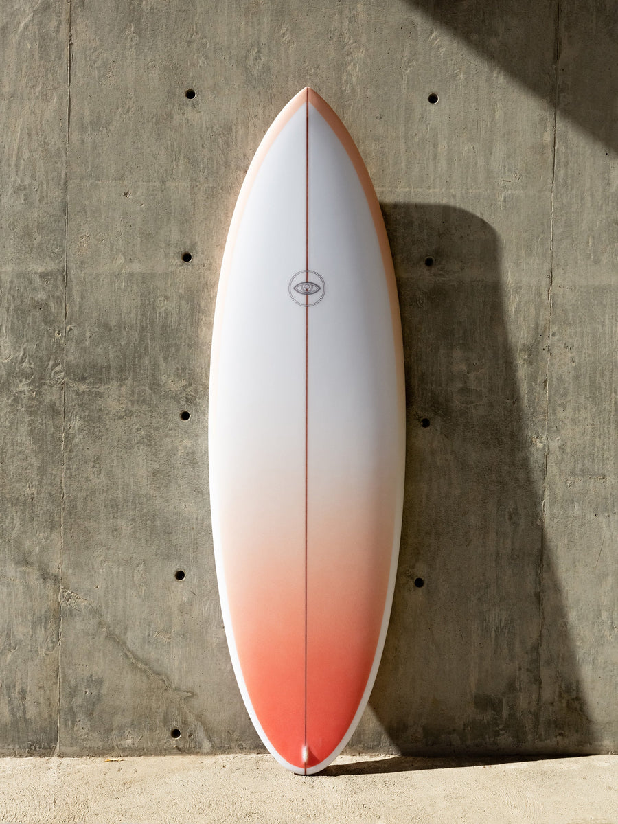 Eye Symmetry Surfboards Eye Symmetry | BCN Thruster 5'7" Clear Peach  - SurfBored