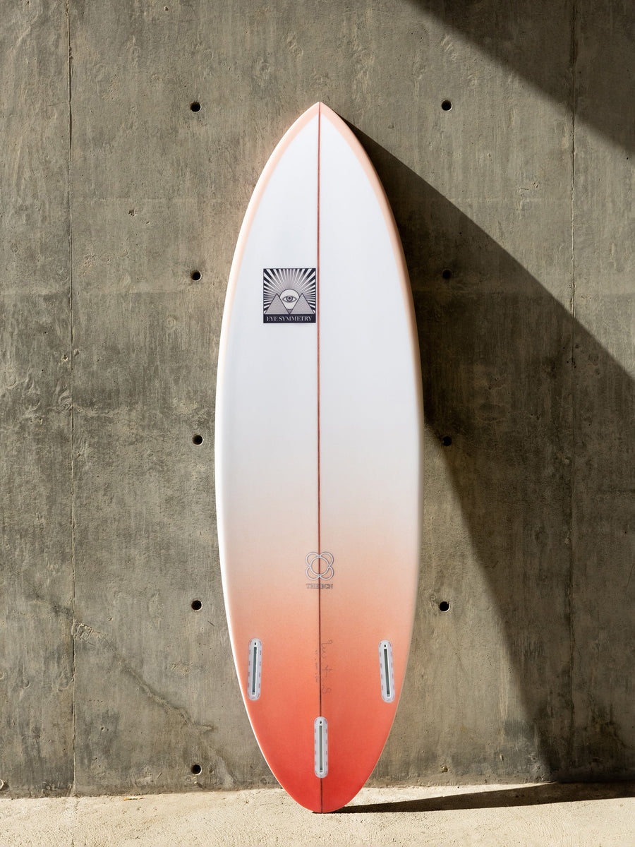 Eye Symmetry Surfboards Eye Symmetry | BCN Thruster 5'7" Clear Peach  - SurfBored