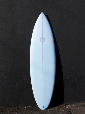 Eye Symmetry Surfboards Eye Symmetry | The Bud 6'2" Light Blue Futures Surfboard  - SurfBored