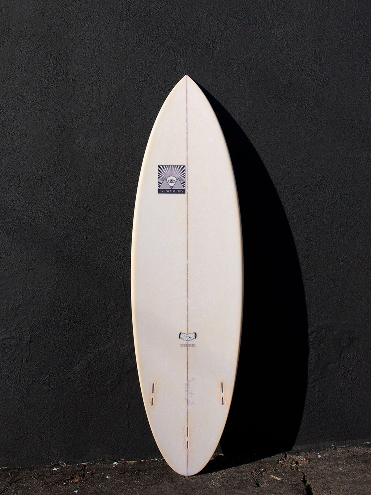 Eye Symmetry Surfboards Eye Symmetry | The Bud 6' Cream FCS Surfboard  - SurfBored