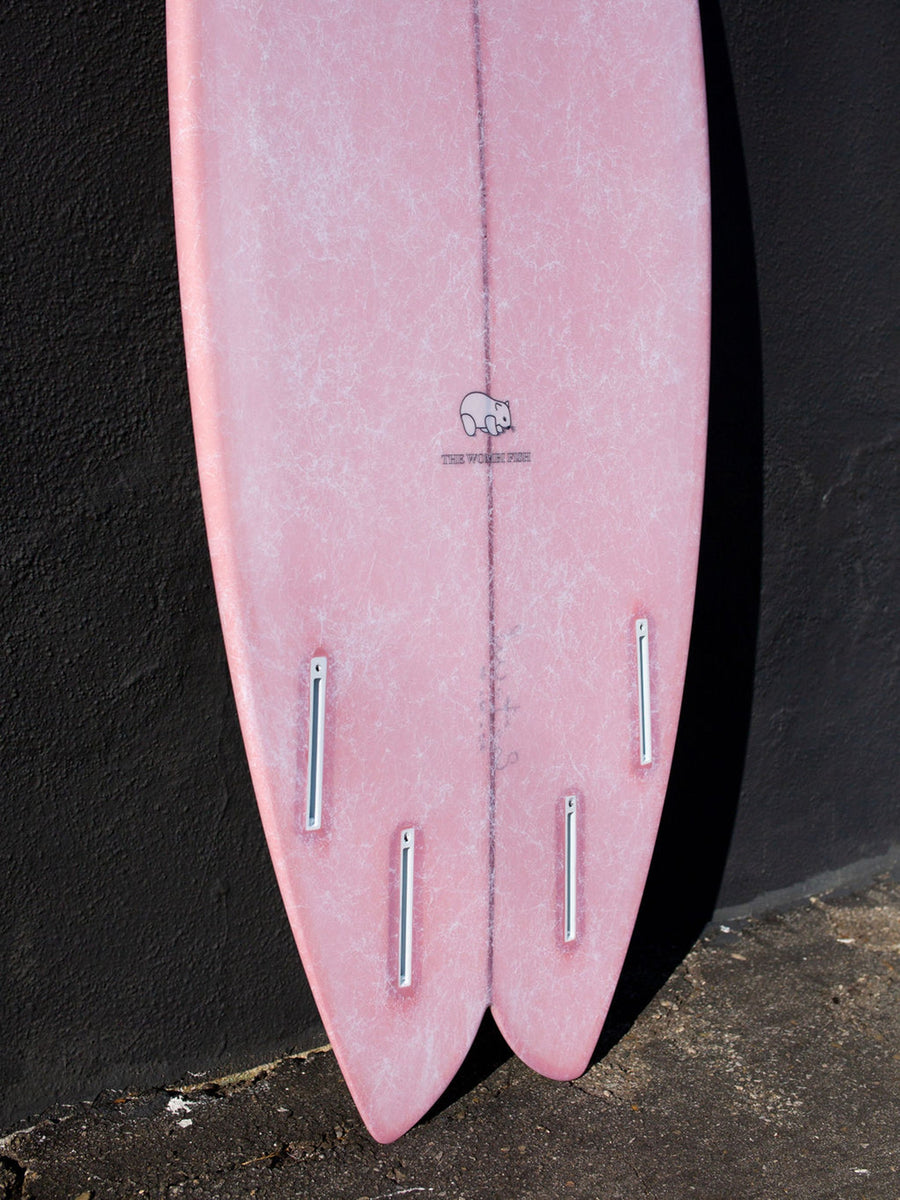 Eye Symmetry Surfboards Eye Symmetry | Wombi Fish 5'5" Pink Futures Surfboard  - SurfBored