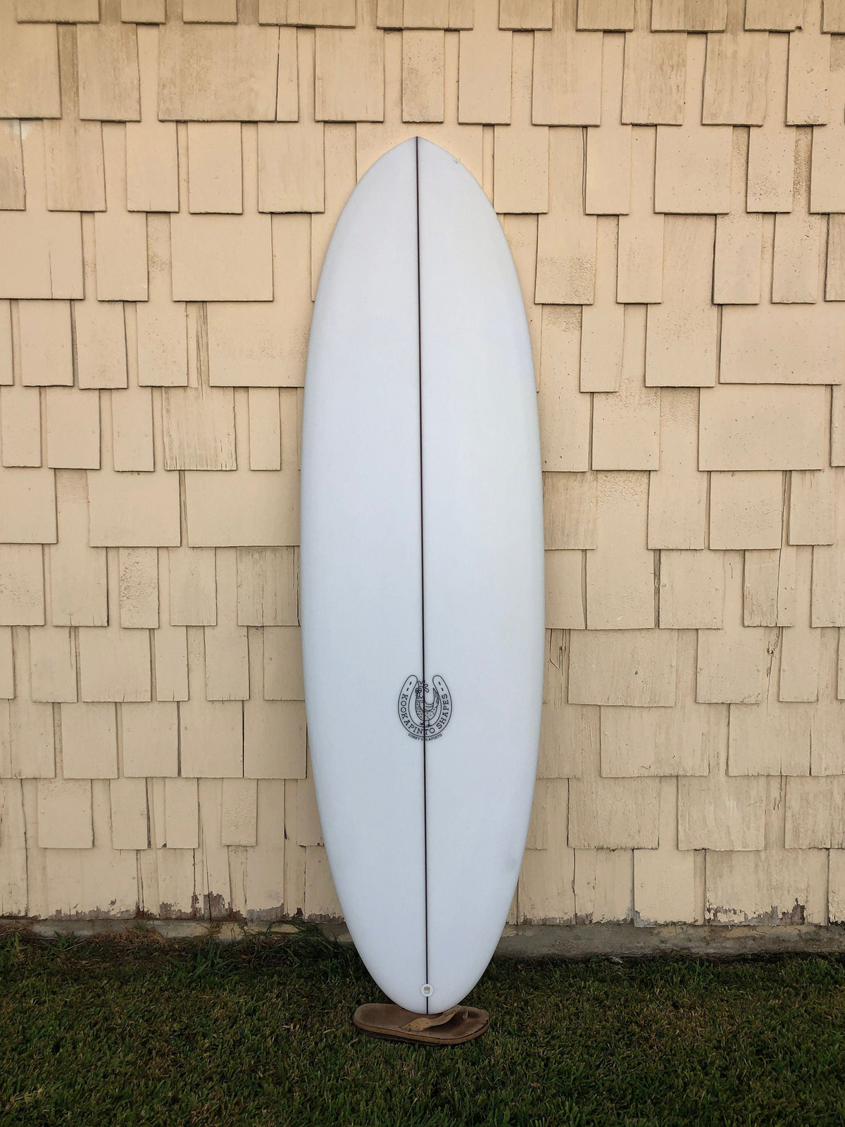 Kookapinto Shapes Surfboards Kookapinto Shapes | 6'3" Thin Twin Clear FCS Surfboard  - SurfBored