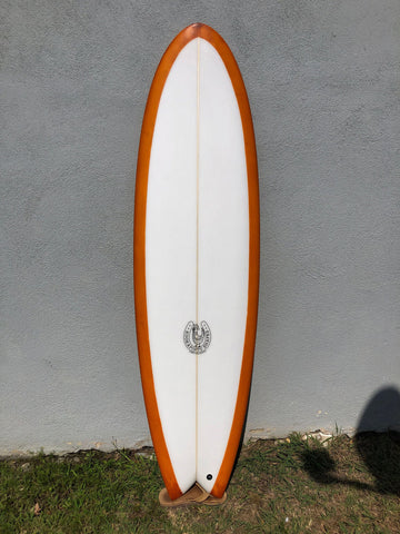 Kookapinto Shapes Surfboards Kookapinto Shapes | 6'8" Fiddle Fish Quad Fin Surfboard  - SurfBored