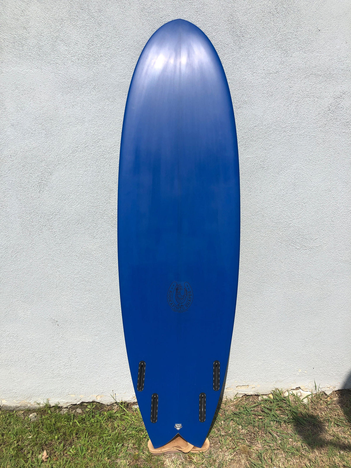 Kookapinto Shapes Surfboards Kookapinto Shapes | 6'8" Fiddle Fish Quad Navy Blue Surfboard  - SurfBored