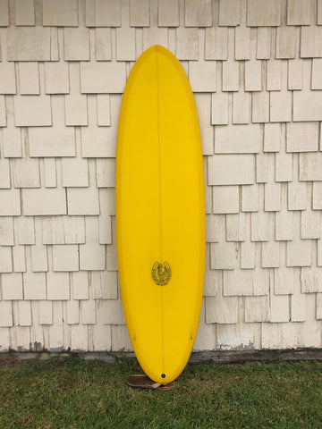 Kookapinto Shapes Surfboards Kookapinto Shapes | 6'8" Thin Twin Mango Tint Surfboard  - SurfBored