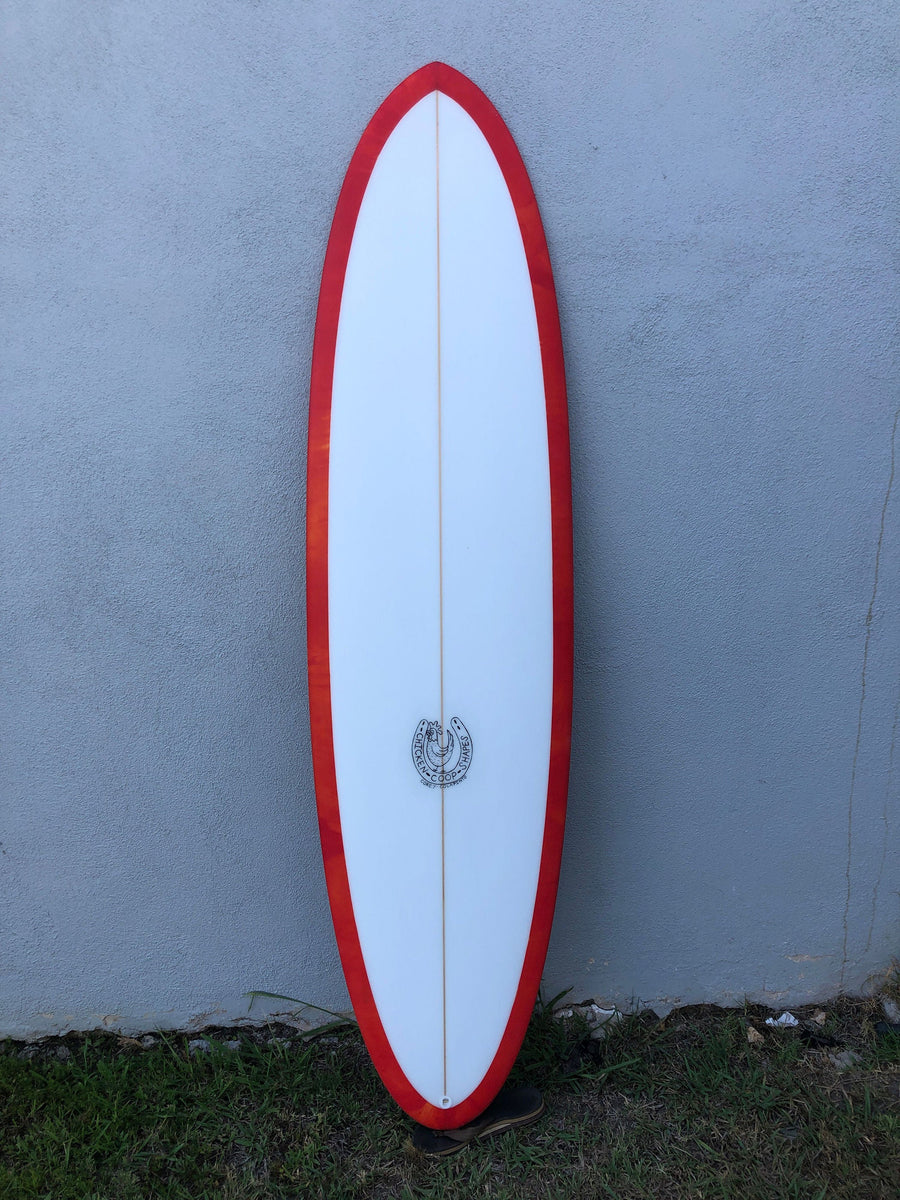 Kookapinto Shapes Surfboards Kookapinto Shapes | 7'0" Thin Twin Fire Surfboard  - SurfBored