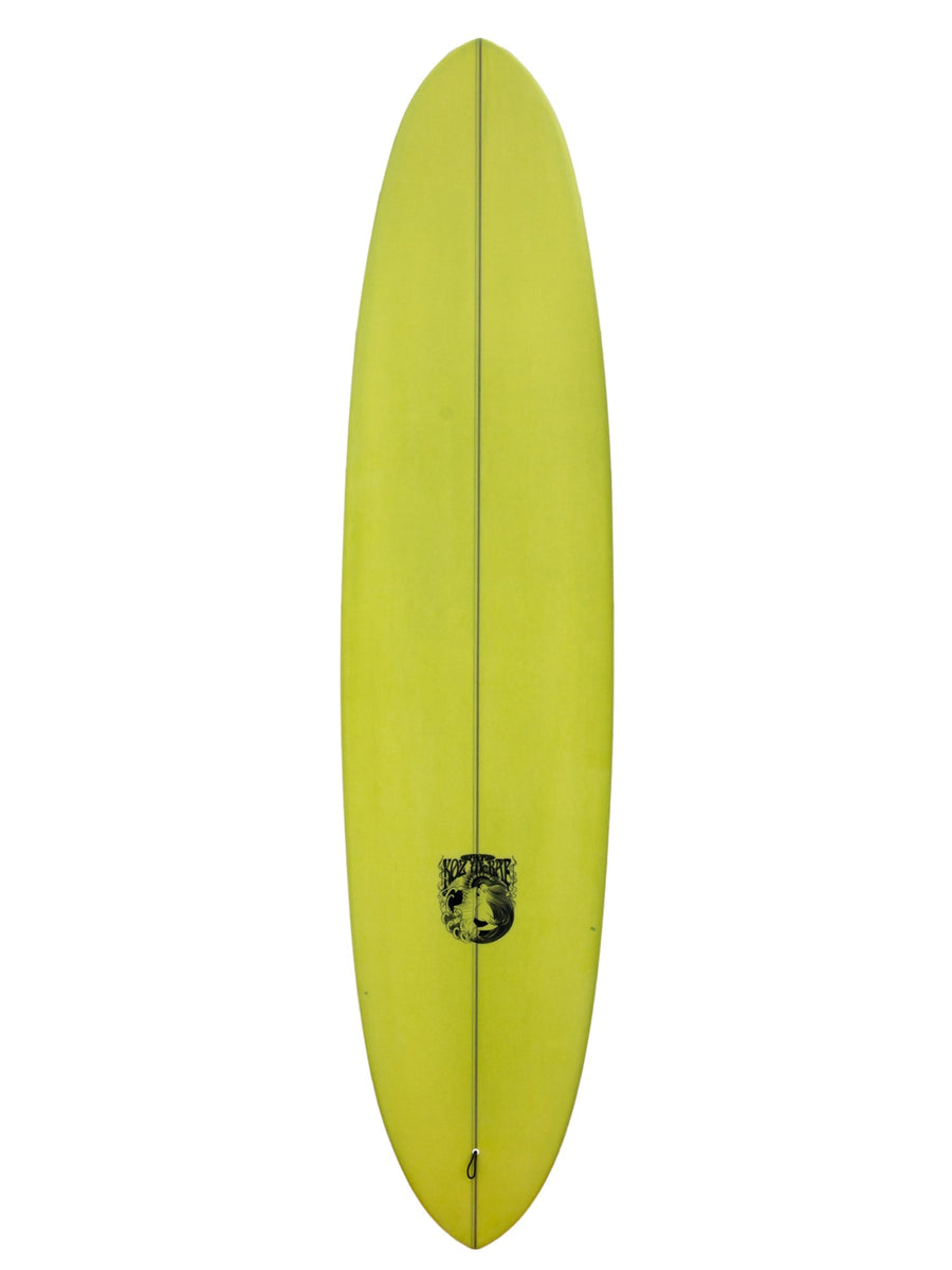 Koz McRae | Mistress 7'6" Green & Yellow Surfboard - SurfBored