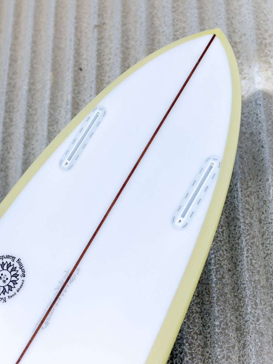 Koz McRae Surfboards Koz McRae | Poseidon Twin 6’10” Limestone Surfboard  - SurfBored