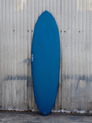 Koz McRae Surfboards Koz McRae | Super Bee Bonzer 6’4” Dodger Blue Surfboard  - SurfBored