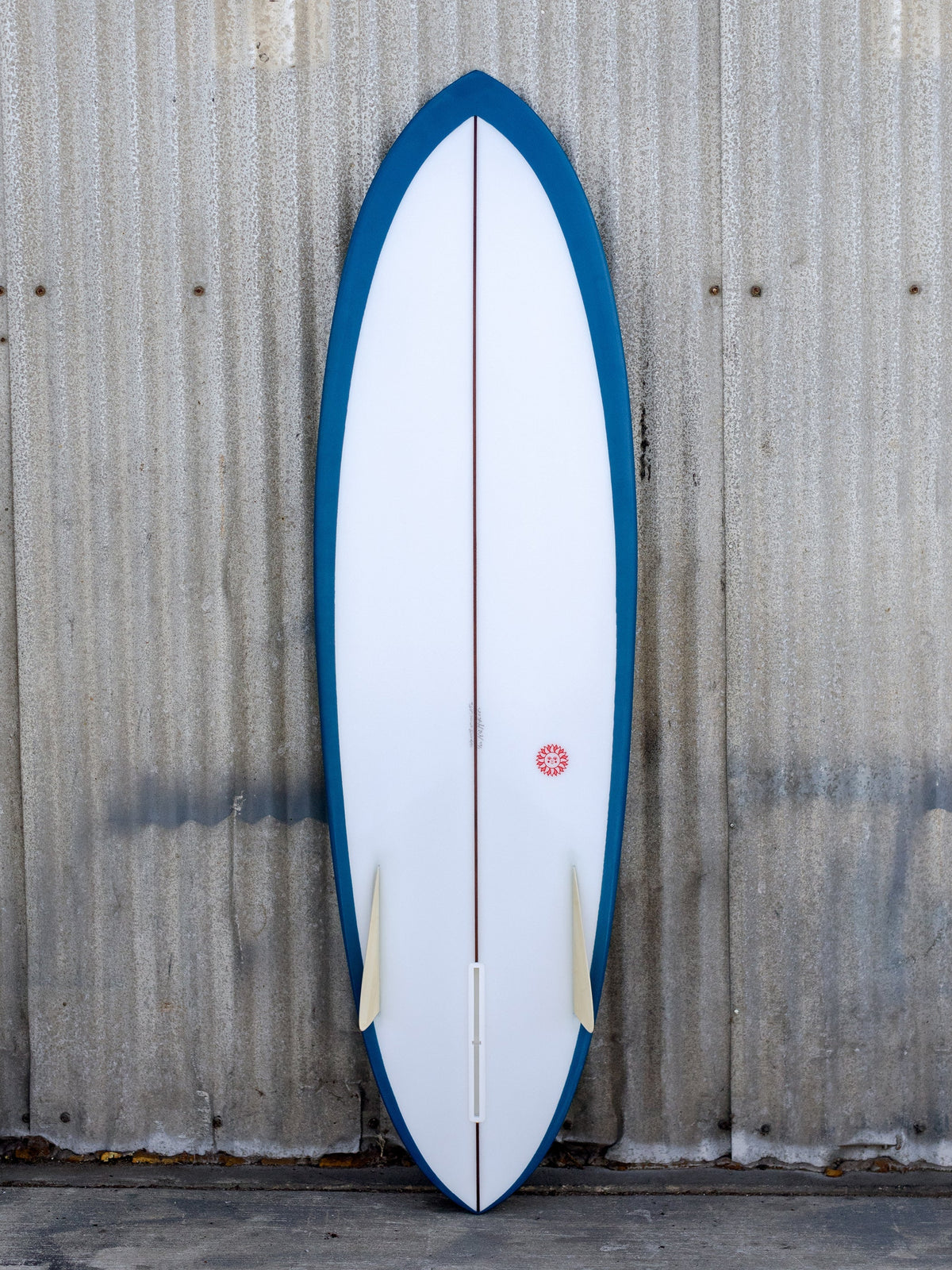 Koz McRae Surfboards Koz McRae | Super Bee Bonzer 6’4” Dodger Blue Surfboard  - SurfBored
