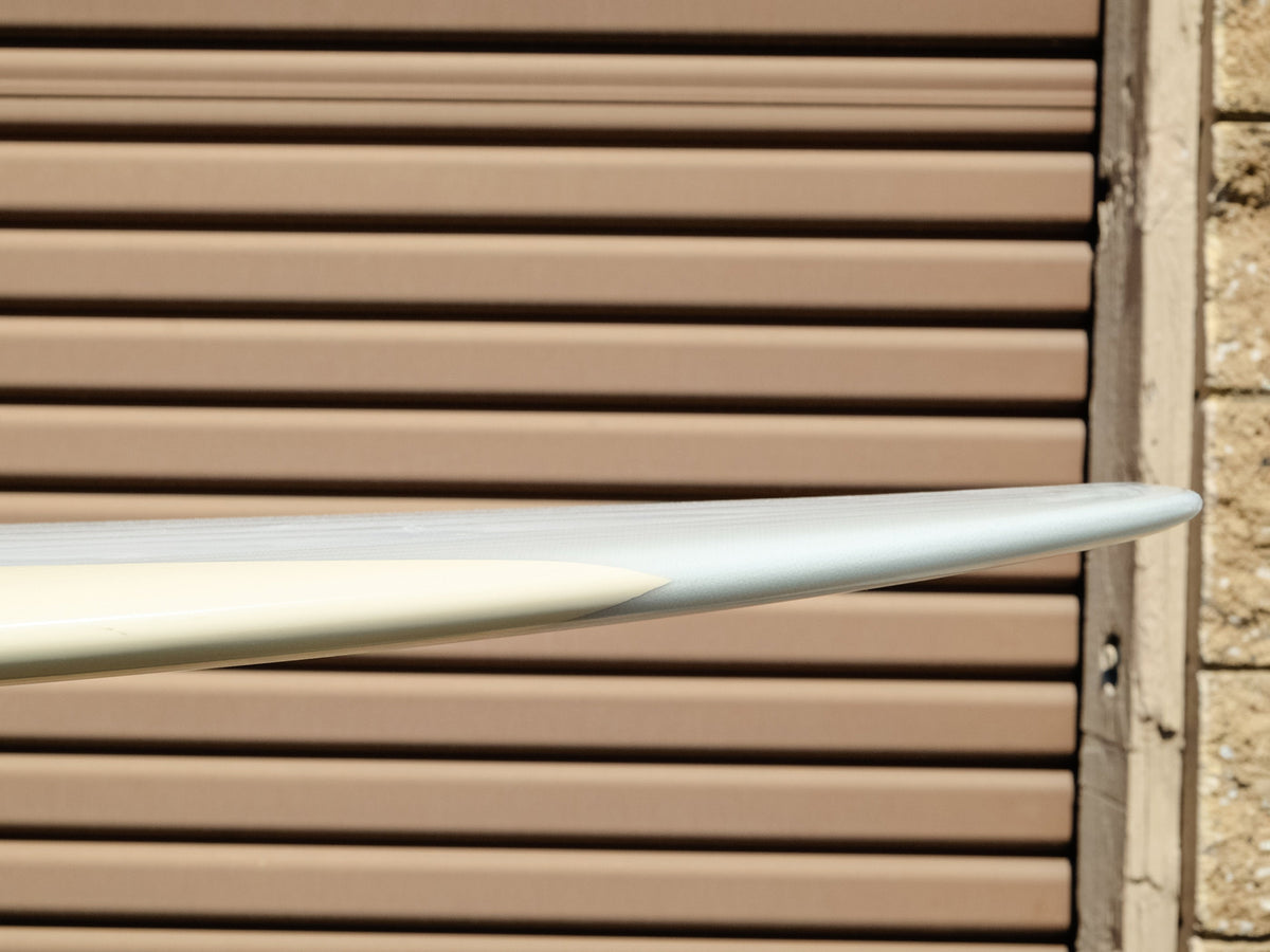Kris Hall Surfboards Kris Hall | 9’6” Model-O Butterscotch Panels Longboard  - SurfBored