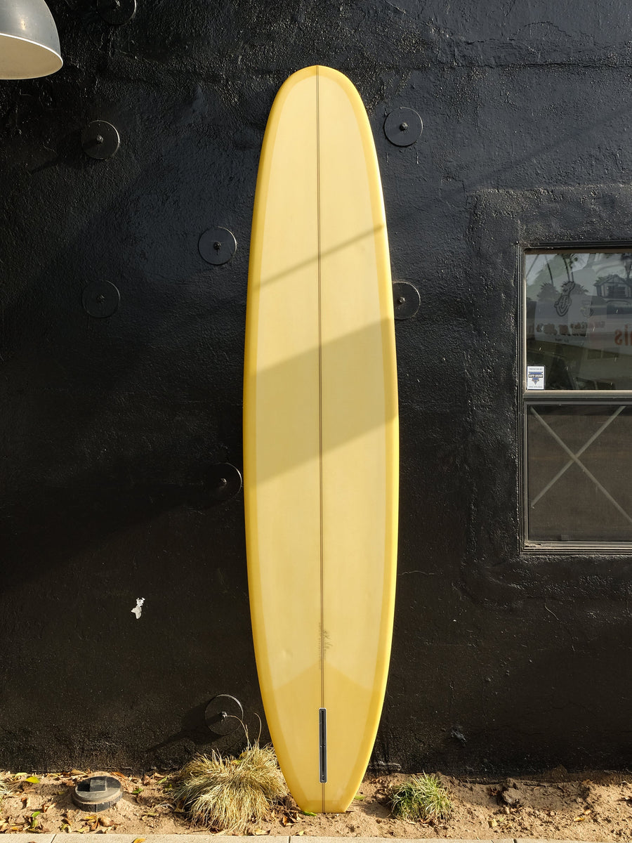 Kris Hall | Daily Cup 9’4” Mustard Longboard Back - SurfBored Shop