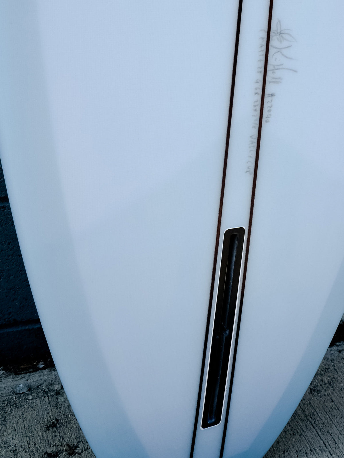 Kris Hall Surfboards Kris Hall | Daily Cup 9’6" Arctic Blue Yater Stringer  - SurfBored