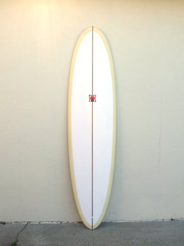 Kris Hall Surfboards Kris Hall | Egg 7’4” Cream  - SurfBored