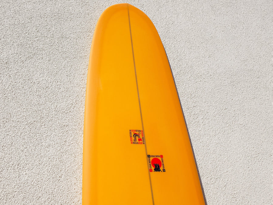 Kris Hall Surfboards Kris Hall | Haircut 9’7” Coral Peach Surfboard  - SurfBored