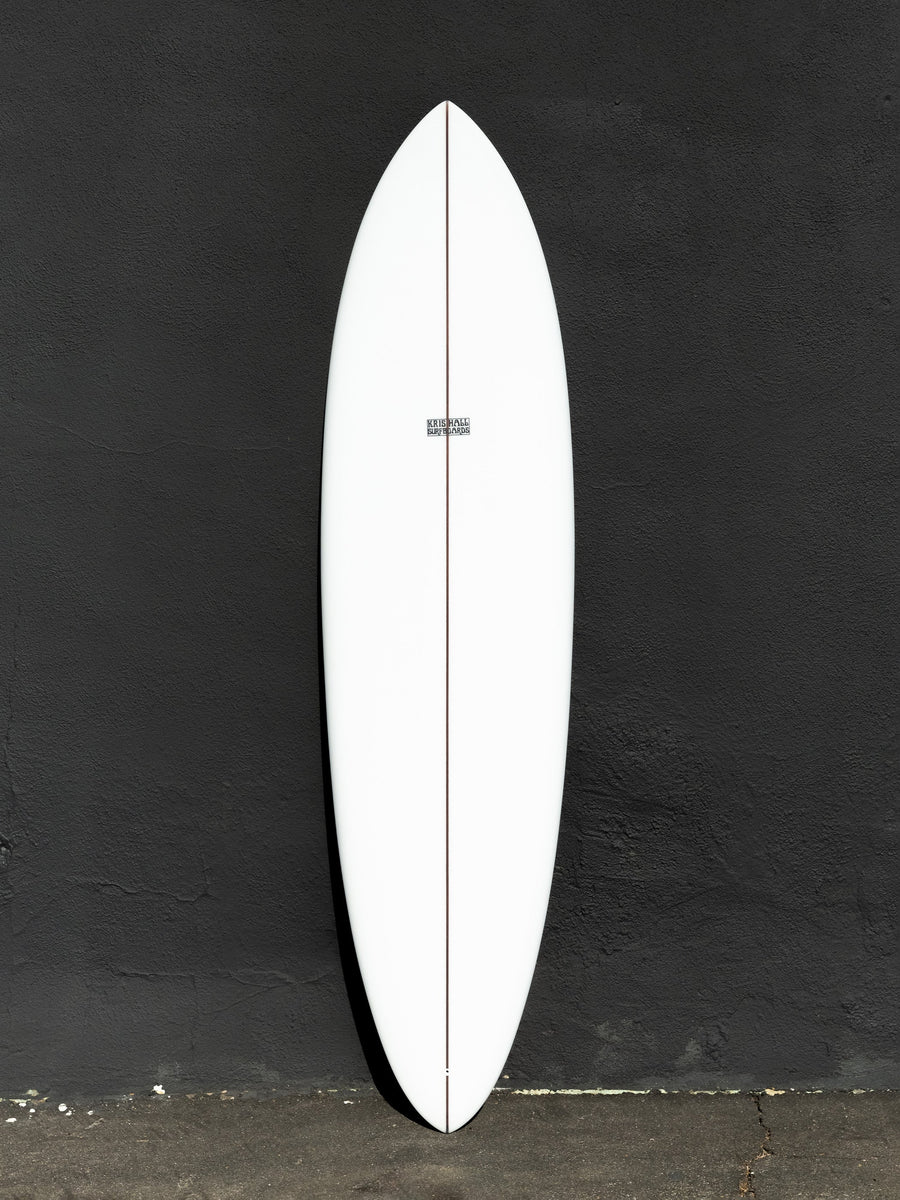 Kris Hall Surfboards Kris Hall | New Speed Way Boogie 7'0" Clear  - SurfBored