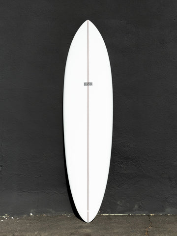 Kris Hall Surfboards Kris Hall | New Speed Way Boogie 8'0" Clear  - SurfBored