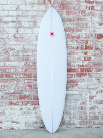 Kris Hall Surfboards Kris Hall | Speed Egg 7'6" Clear  - SurfBored