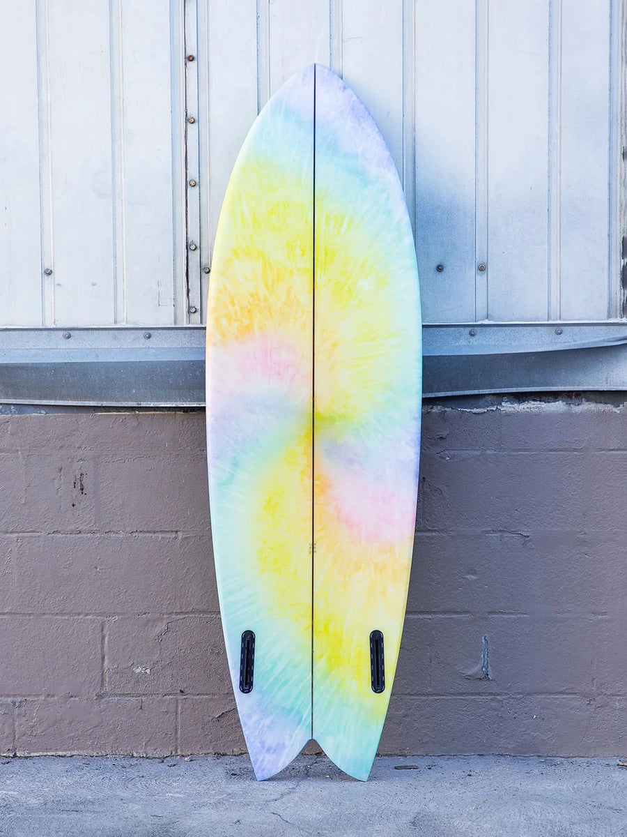 Love Machine | LOVE MACHINE | 5'9" WILLS FISH WATERCOLOR AIRBRUSH SURFBOARD - Surf Bored