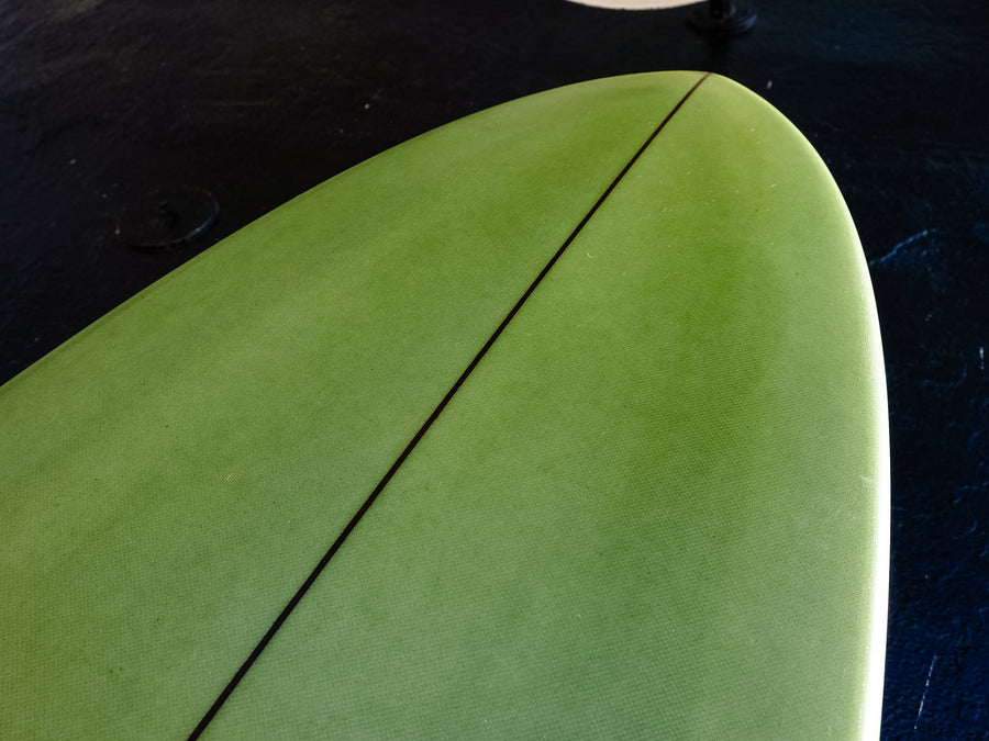 Love Machine Surfboards Love Machine | ThickLizzy 7’10” Moss Clear Surfboard  - SurfBored